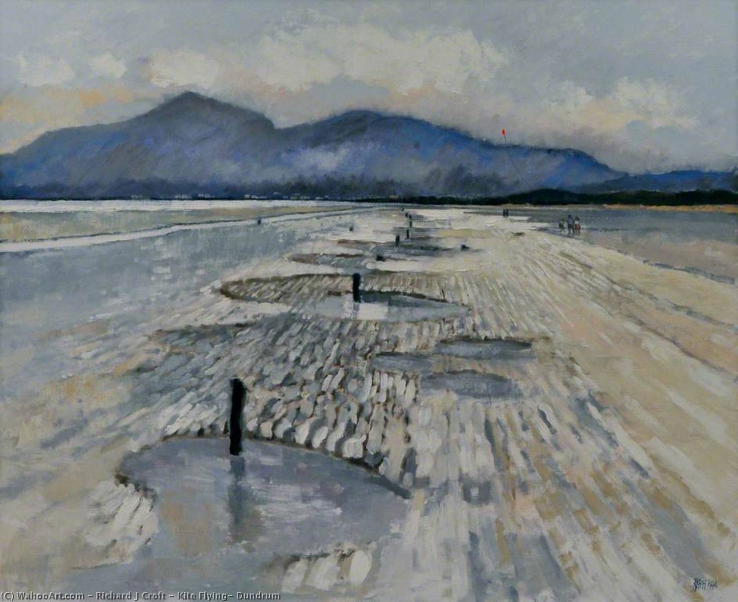 Kite Flying, Dundrum — Richard J Croft
