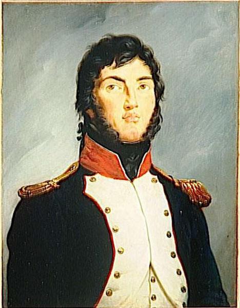 Louis Gabriel Suchet, Lieutenant Colonel Au 4e Bataillon De L'ardeche En 1792 (1770 1826) — Raverat Vincent Nicolas