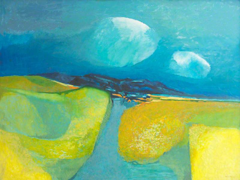 Summer Landscape, Clouds — John Elwyn