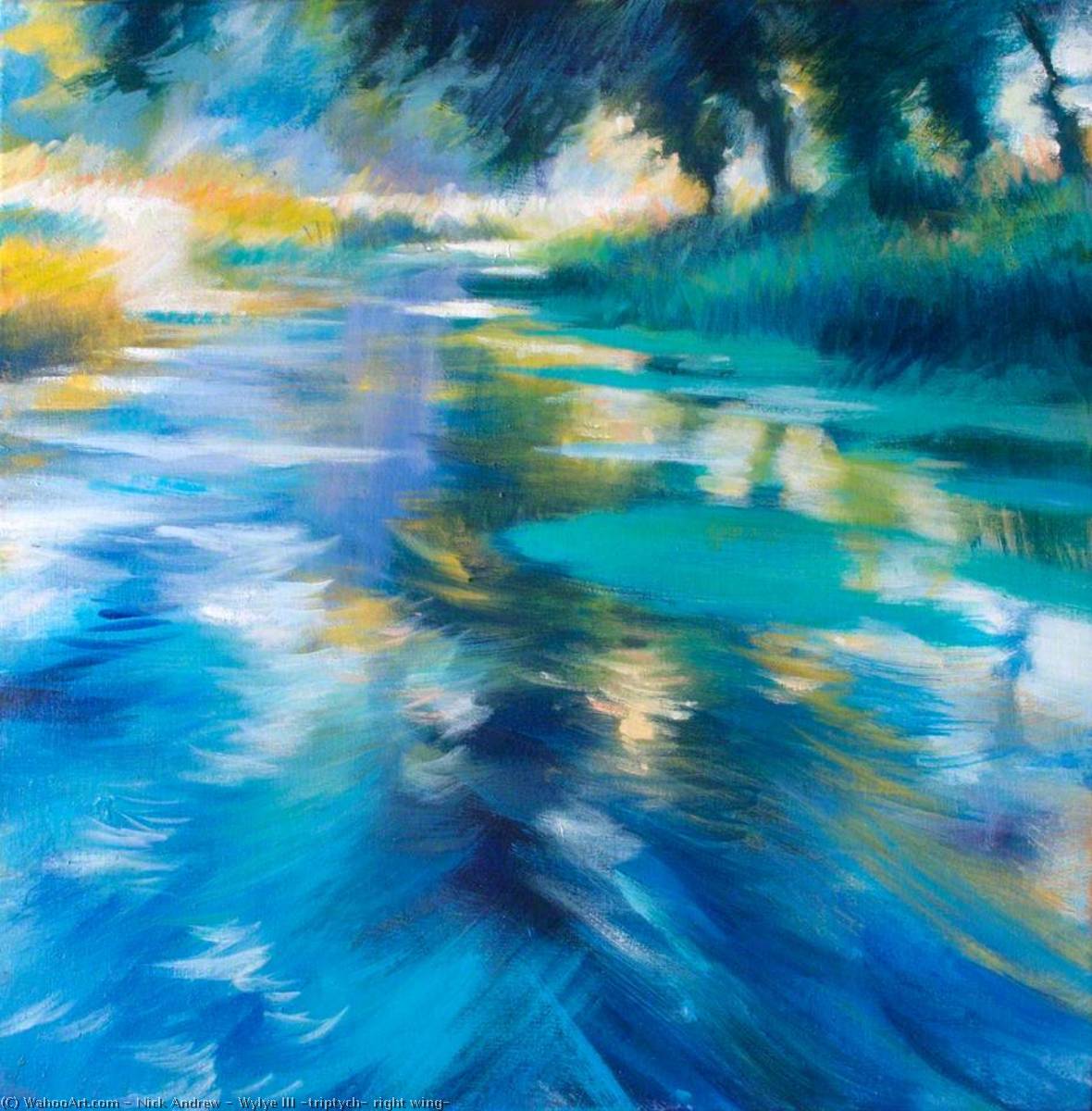 Wylye Iii (triptych, Right Wing) — Nick Andrew