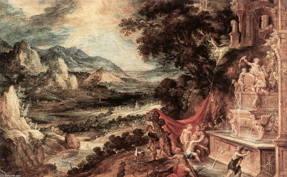 Landscape With Actaeon And Diana — Kerstiaen De Keuninck