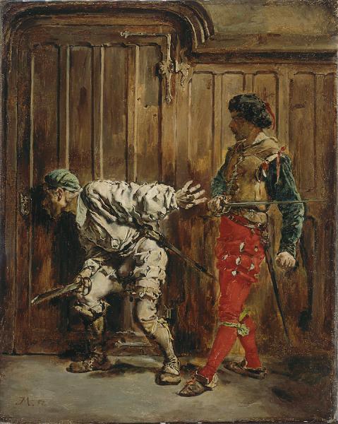 The Hired Assassins — Jean-louis Ernest Meissonier
