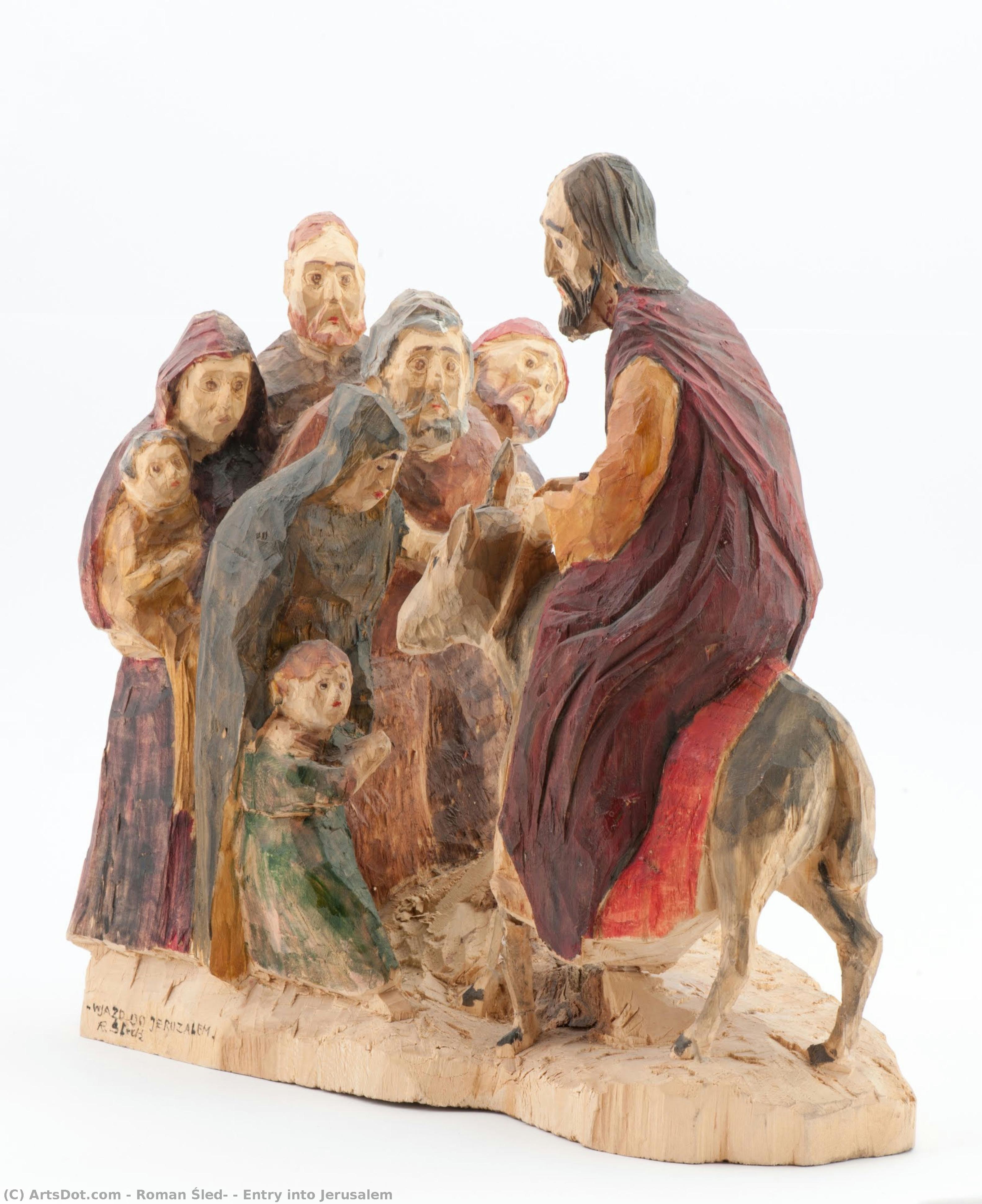 Entry Into Jerusalem — Roman Śledź