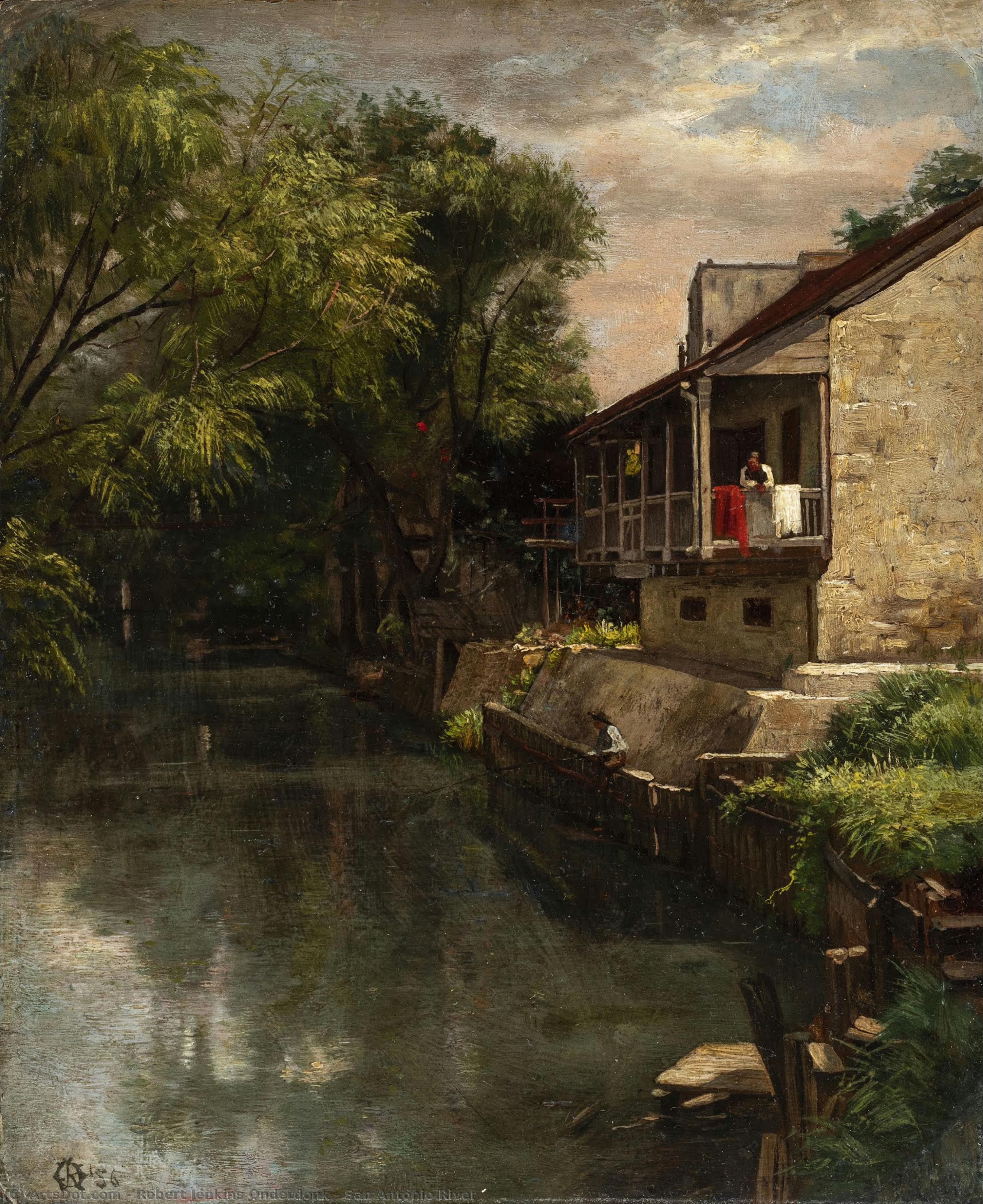 San Antonio River — Robert Jenkins Onderdonk