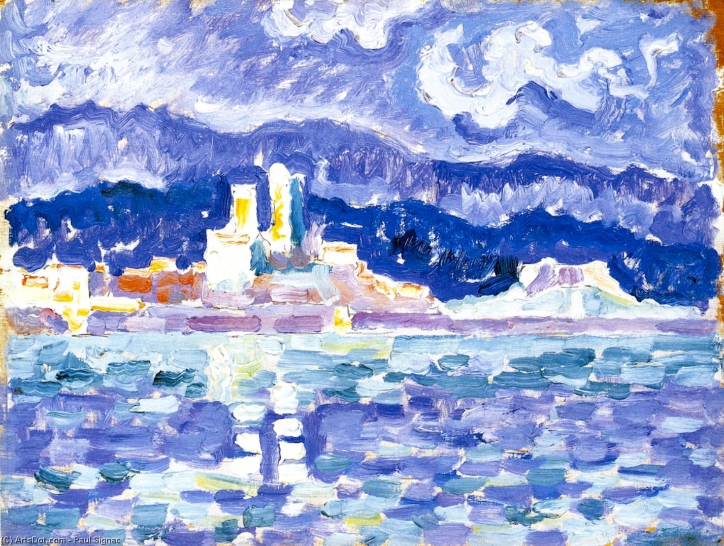 The Storm, Antibes — Paul Signac