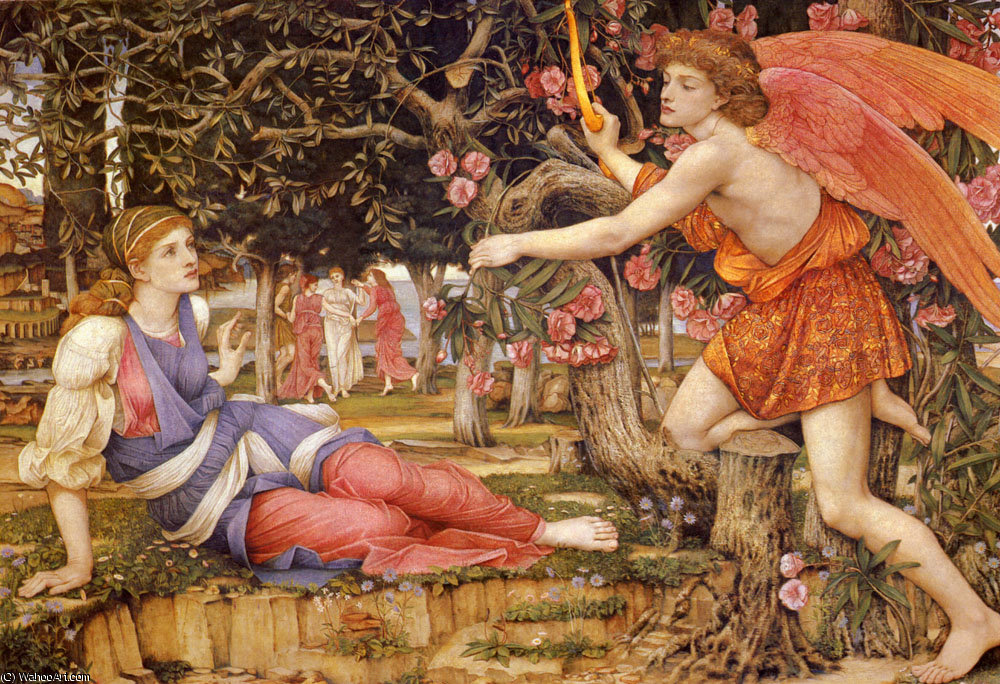 Stahope John Roddam Love And The Maiden — John Roddam Spencer Stanhope
