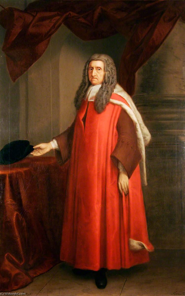 Sir Benjamin Wrench (1665–1747), Md — John Theodore Heins Senior