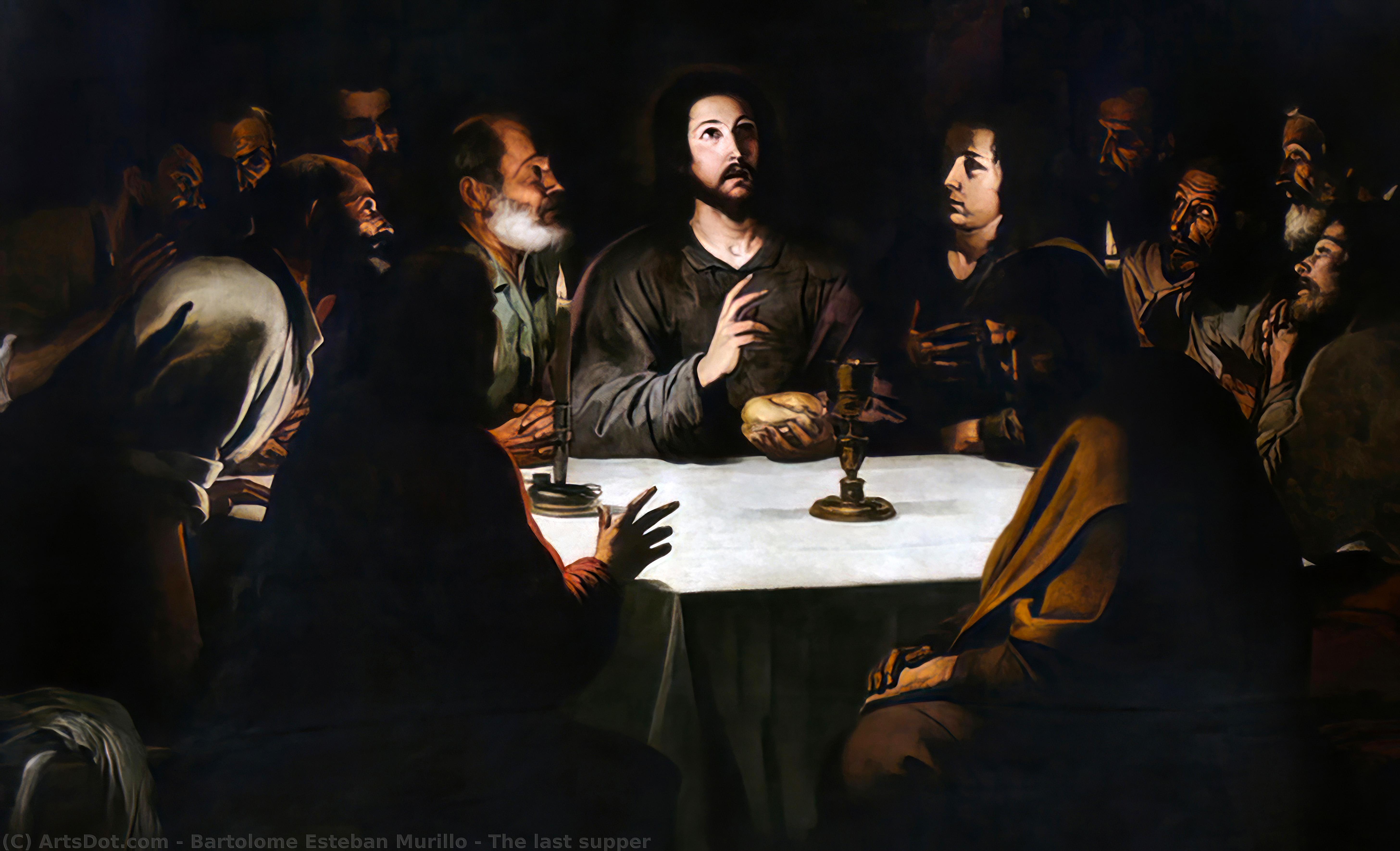 La Última Cena — Bartolomé Esteban Murillo