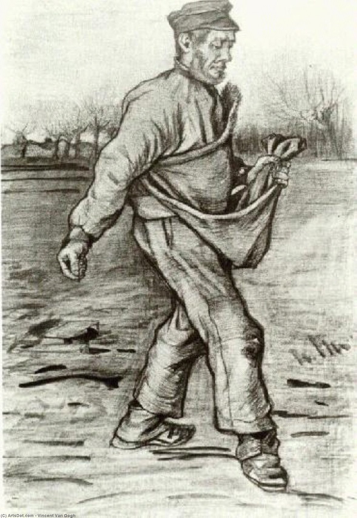 Sower (10) — Vincent Willem Van Gogh