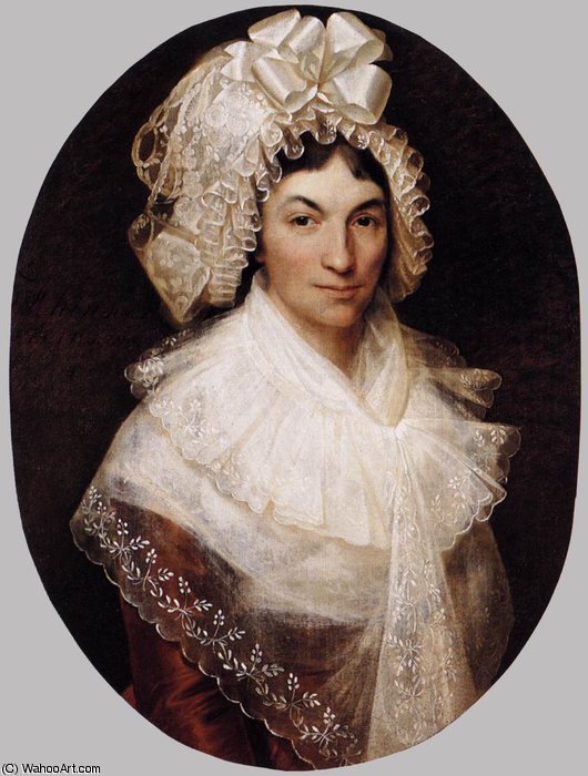 Portrait Of Jeanne Bauwens-van Peteghem — Franciscus Josephus Kinsoen