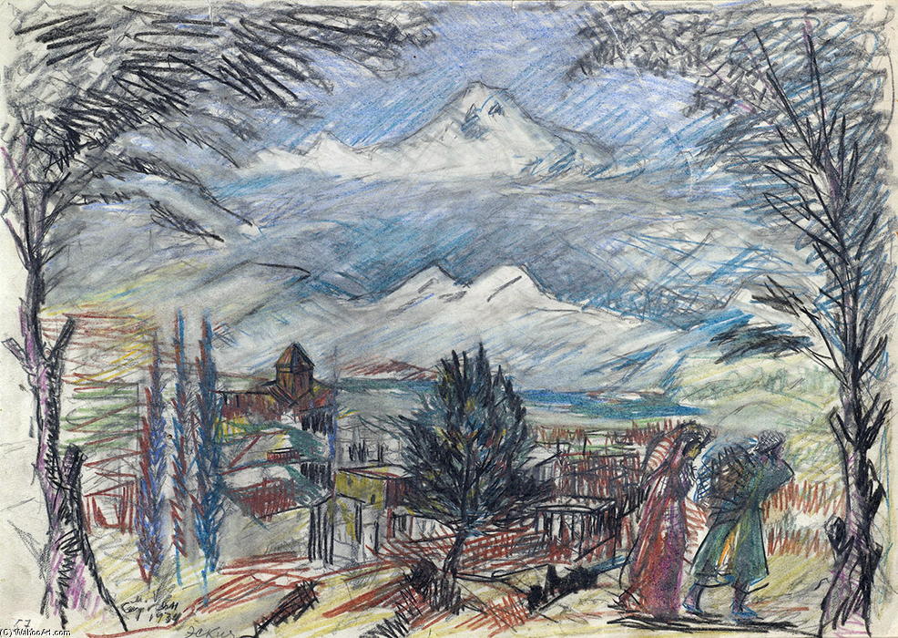 Armenian Landscape — Martiros Sarian