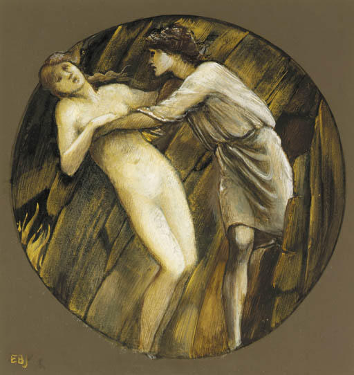 Orpheus And Eurydice — エドワード・バーン＝ジョーンズ