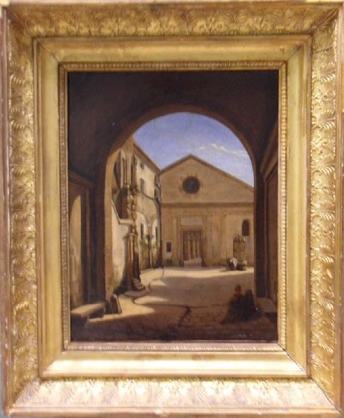Vue D'une Cour — Bouhot Etienne