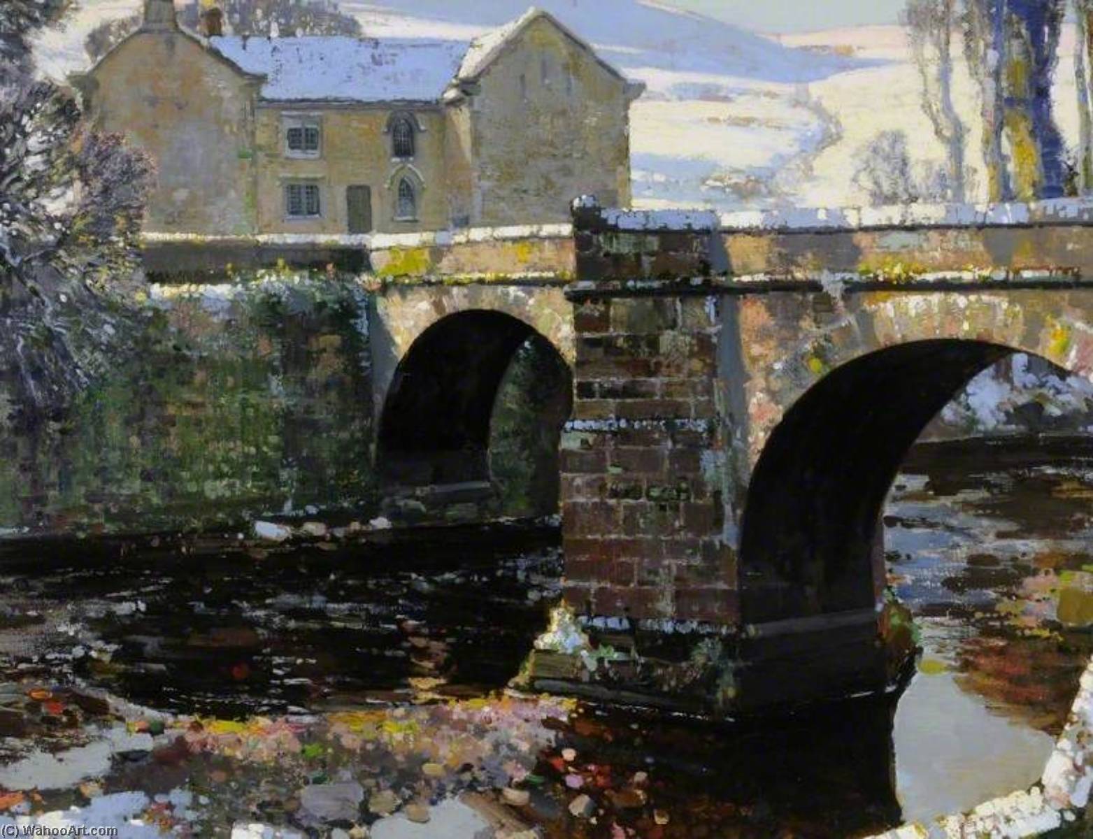 Packhorse Bridge, Derwent, Derbyshire — Stanley Royle
