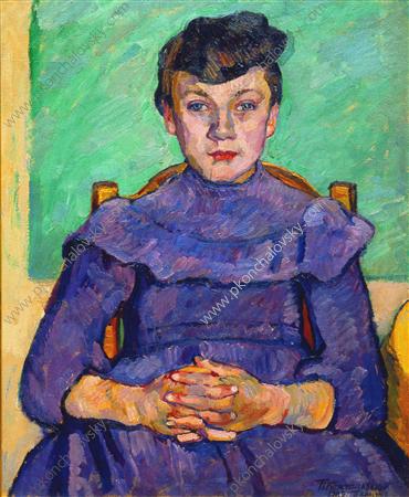 Girl From Arles — Pyotr Konchalovsky