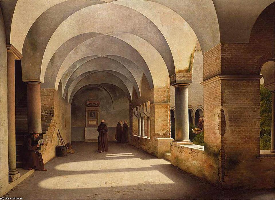 The Cloisters, San Lorenzo Fuori Le Mura — Christoffer Wilhelm Eckersberg