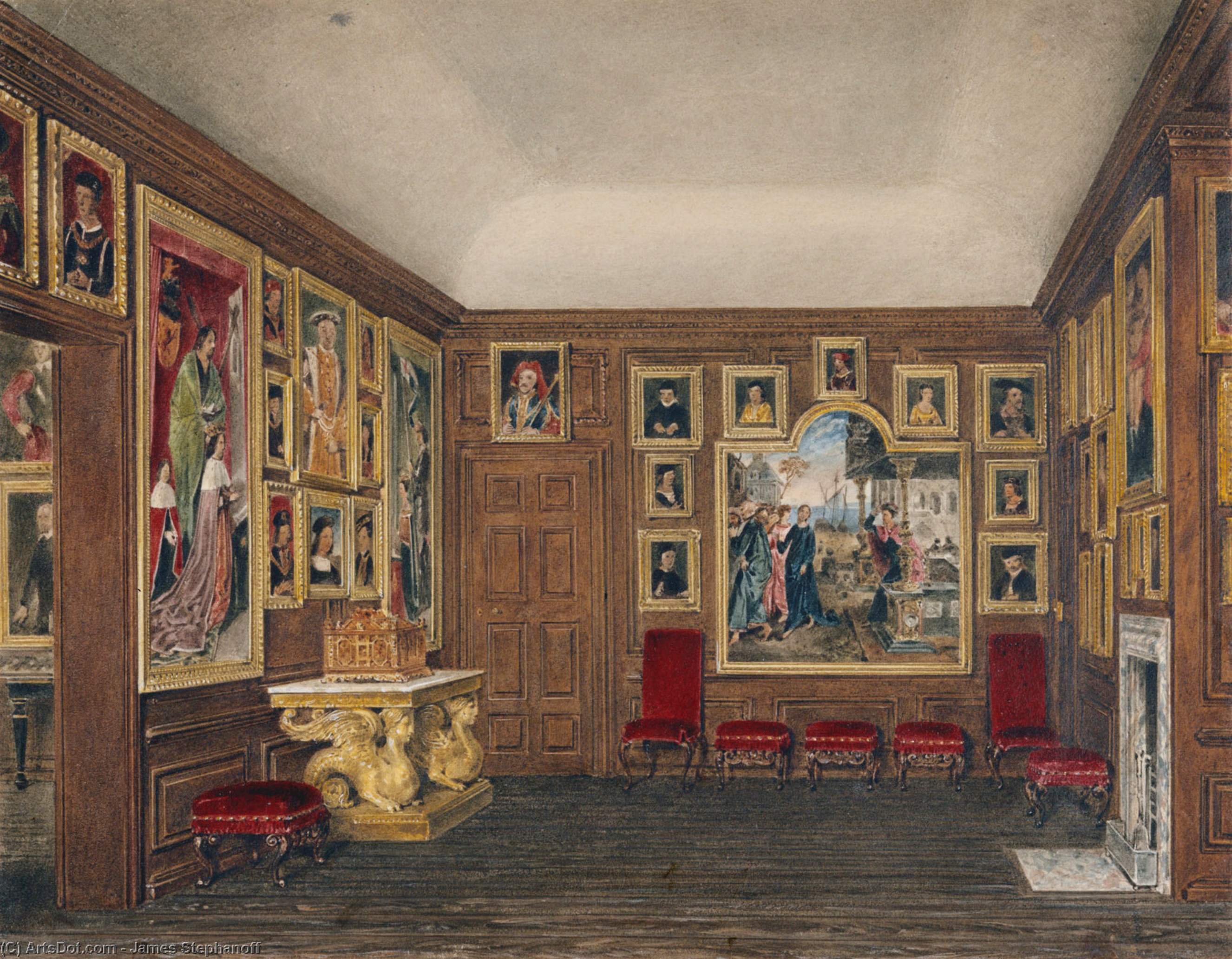 Kensington Palace, Old Drawing Room — James Stephanoff