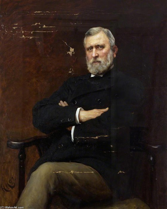 Colonel Nathaniel Barnardiston — Sir Hubert Von Herkomer