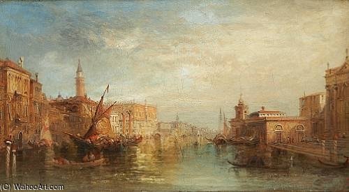 The Grand Canal With The Ducal Palace, Venice — Alfred Pollentine