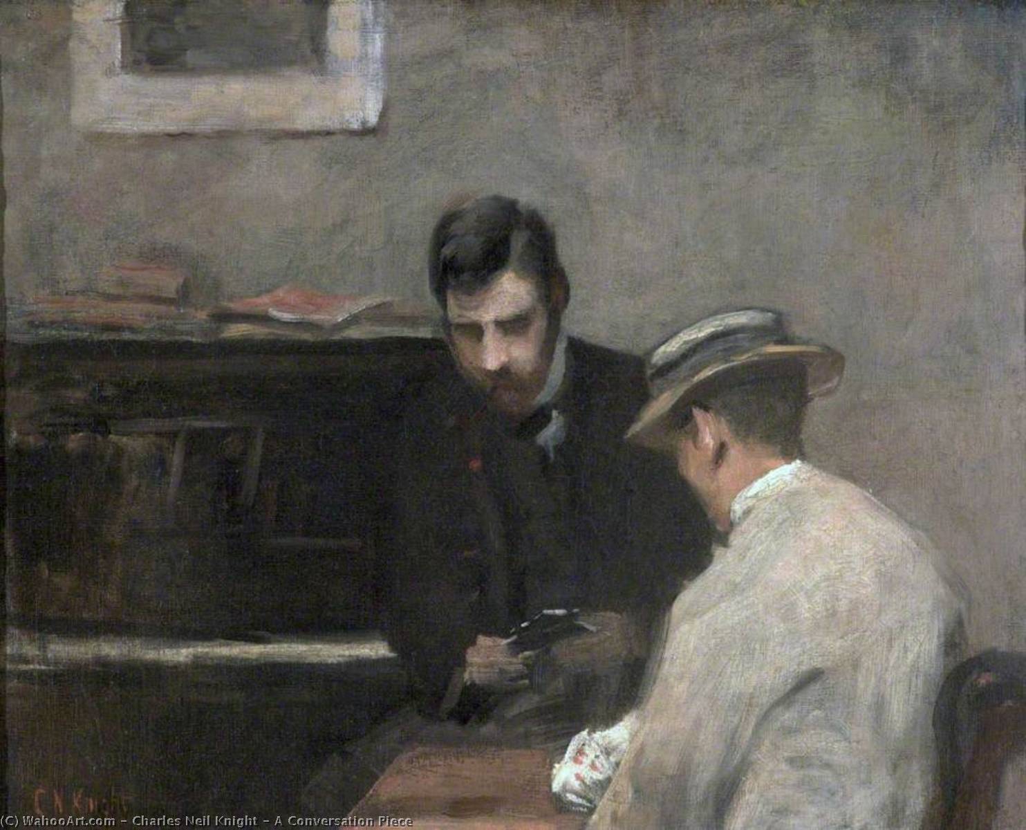 A Conversation Piece — Charles Neil Knight