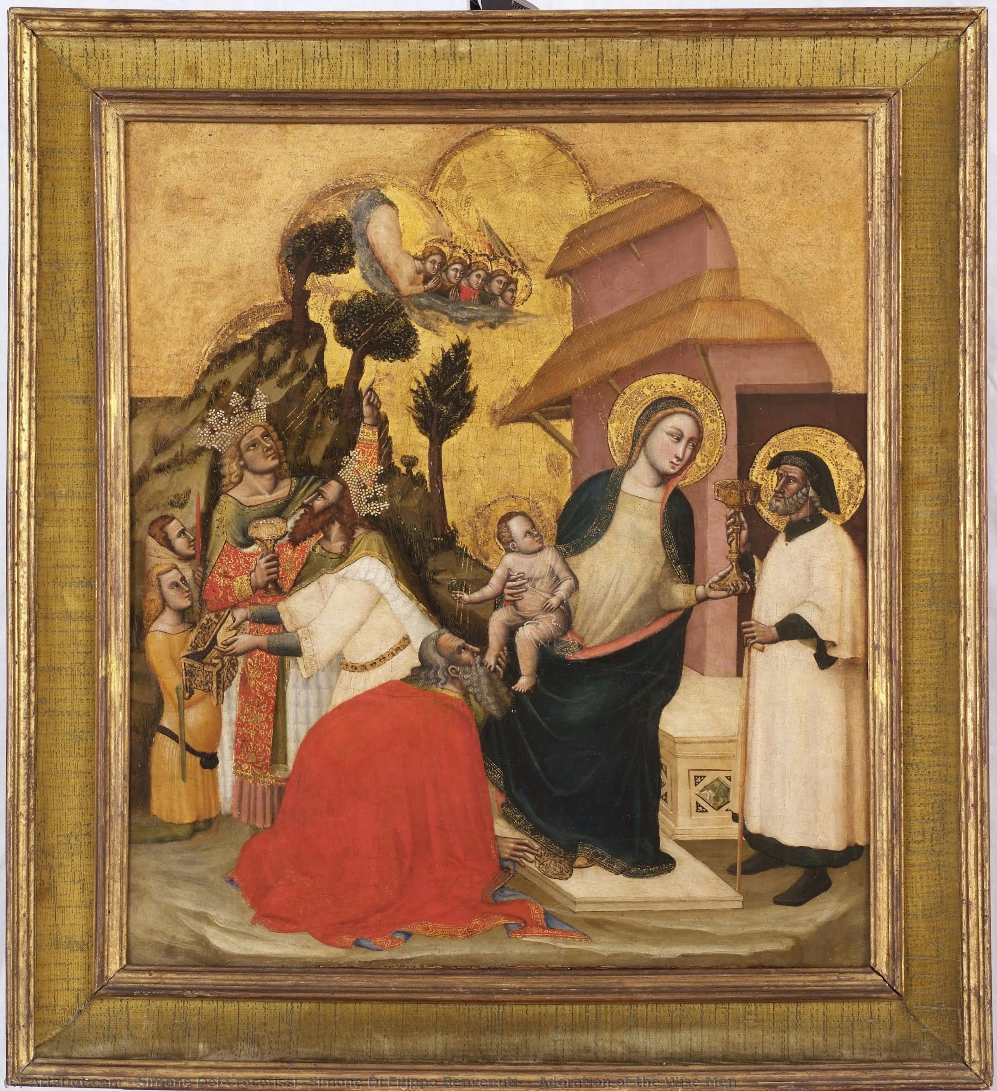 Adoration Of The Wise Men — Simone Dei Crocefissi (simone Di Filippo Benvenuti)