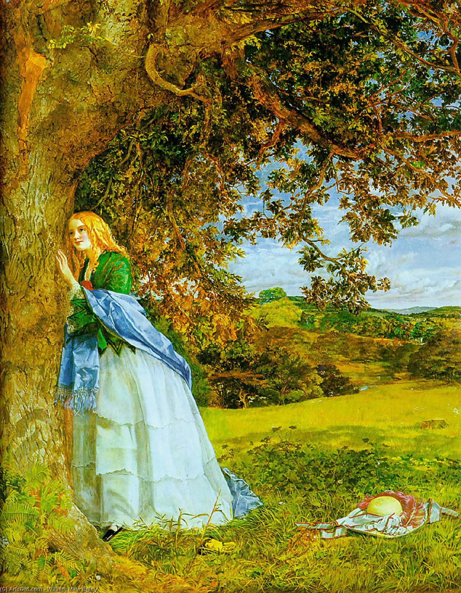The Talking Oak — William Maw Egley