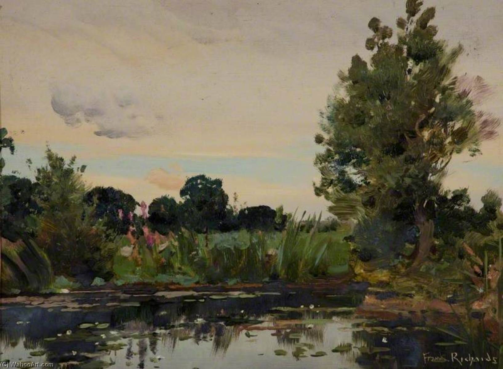 Landscape With A Pond — Frank Richards