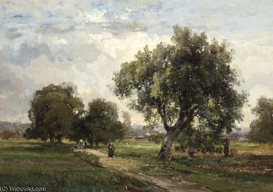 Fruit Pickers Harvesting — Alexandre Rene Veron
