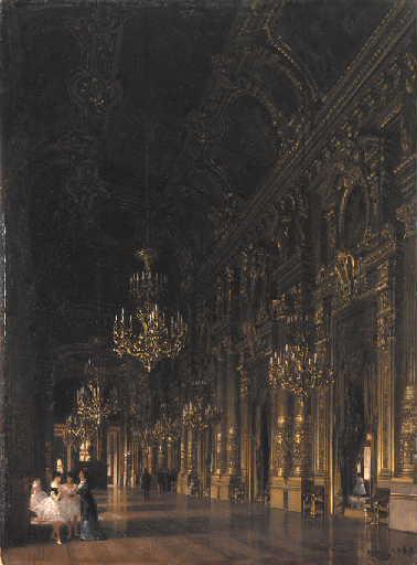 Le Foyer De La Danse À L'opéra La Galerie Du Grand Foyer — Navlet Victor
