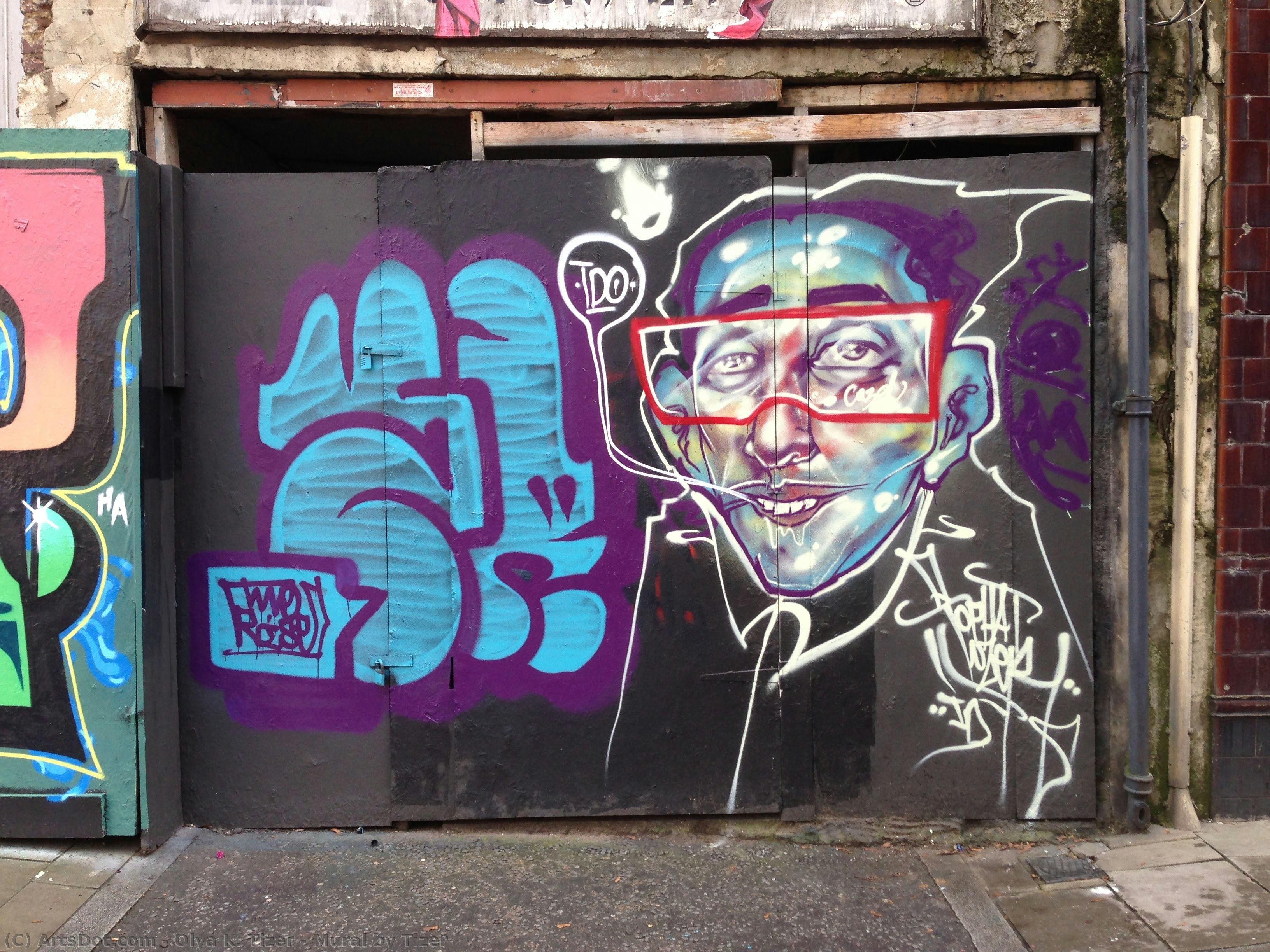 Mural By Tizer — Olya K. Tizer