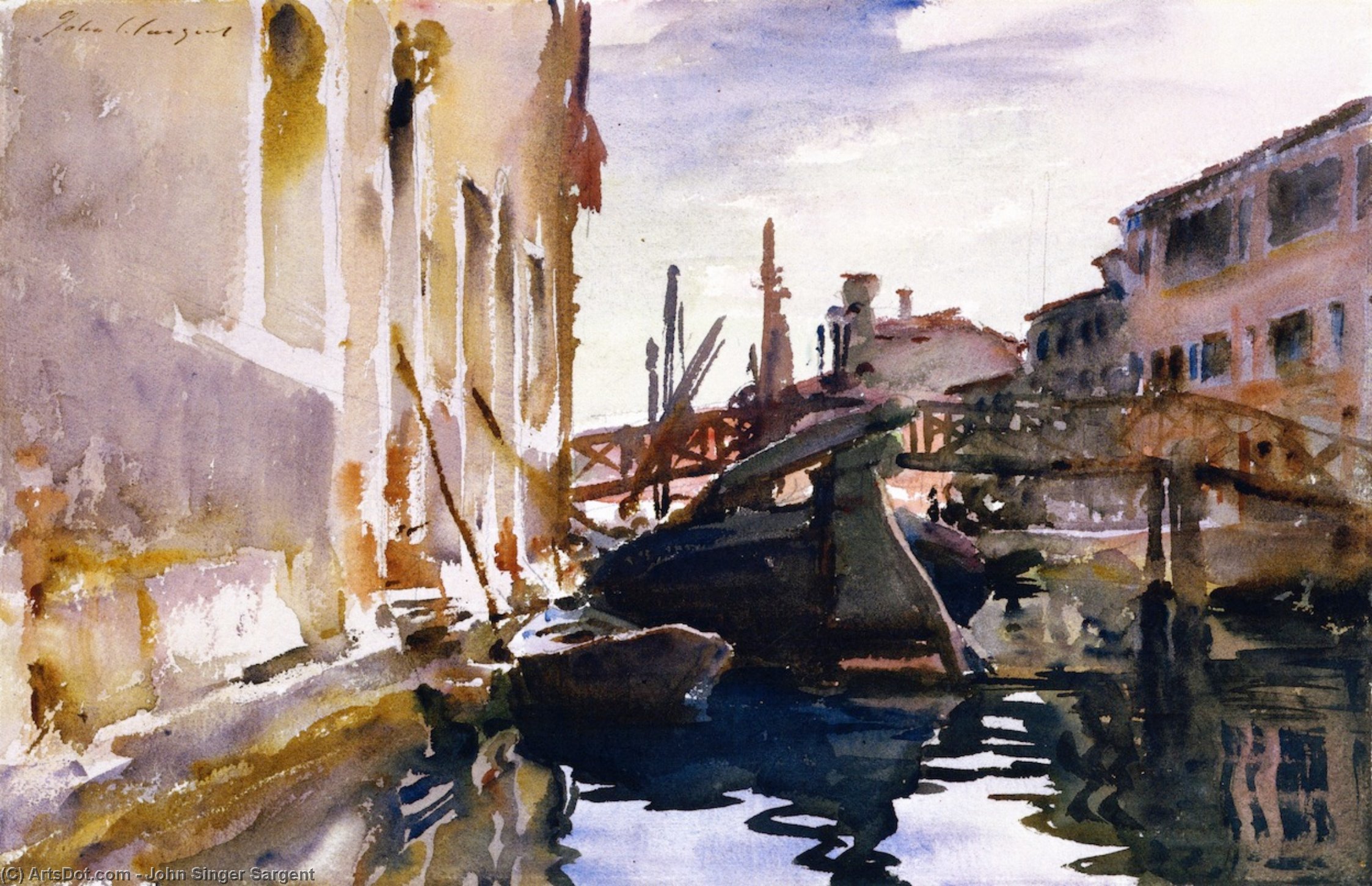 The Giudecca, Venice — John Singer Sargent