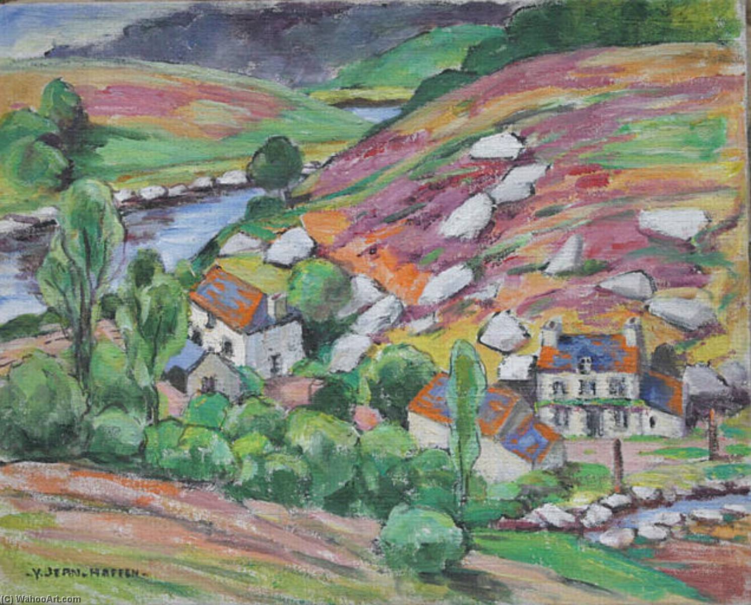 Vallée De Rocherel Près Mégrit — Yvonne Jean Haffen