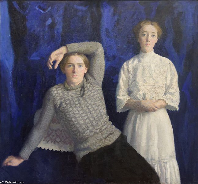 Double Portrait — Károly Ferenczy