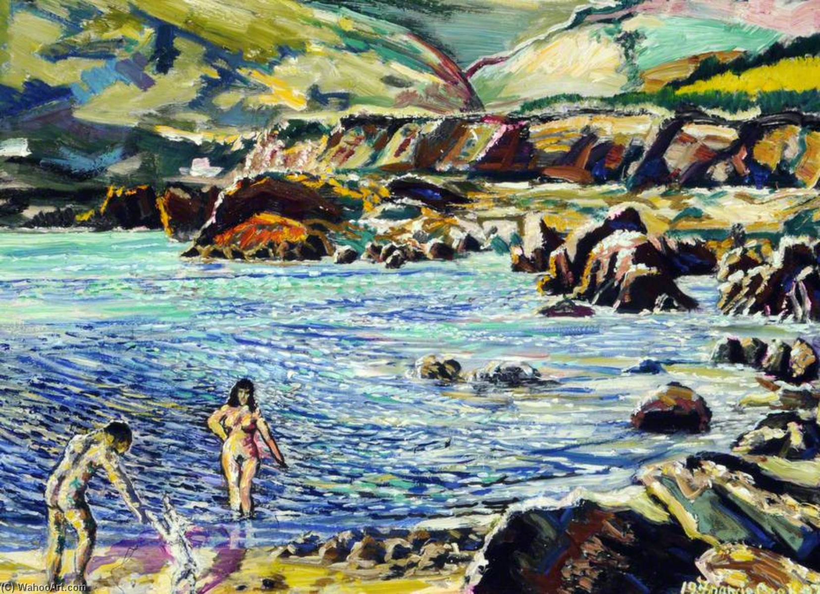 Talland Bay, Cornwall — Francis Ferdinand Maurice Cook