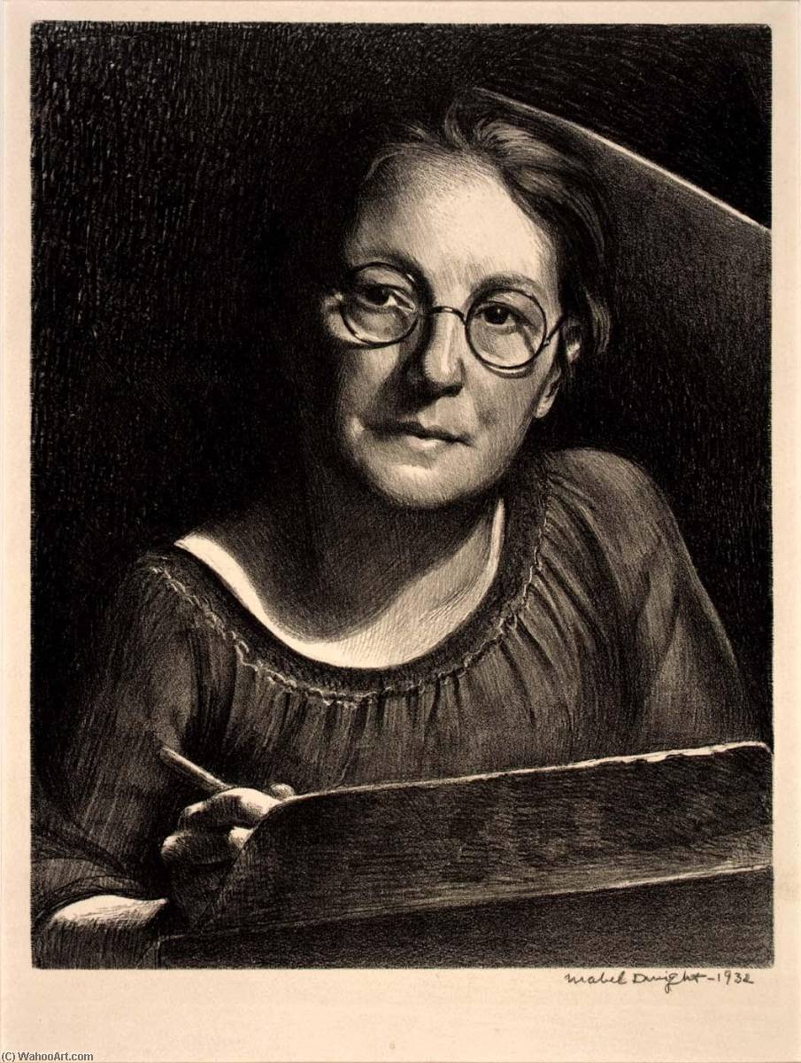 Self Portrait — Mabel Dwight