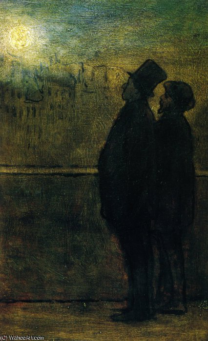 Noctambules Night Birds — Honoré Daumier