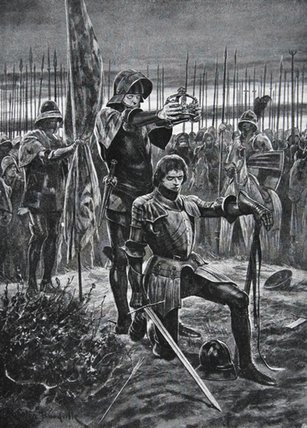 Henry Vii Crowned At Bosworth - — Ричард Кетн Вудвил