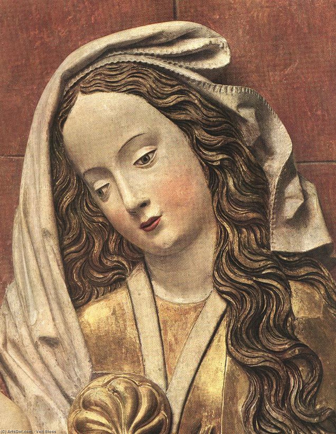 High Altar Of St Mary (head Of Mary) — Wit Stwosz