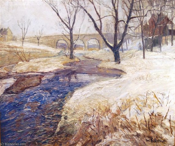 Bucks County Bridge — Walter Emerson Baum