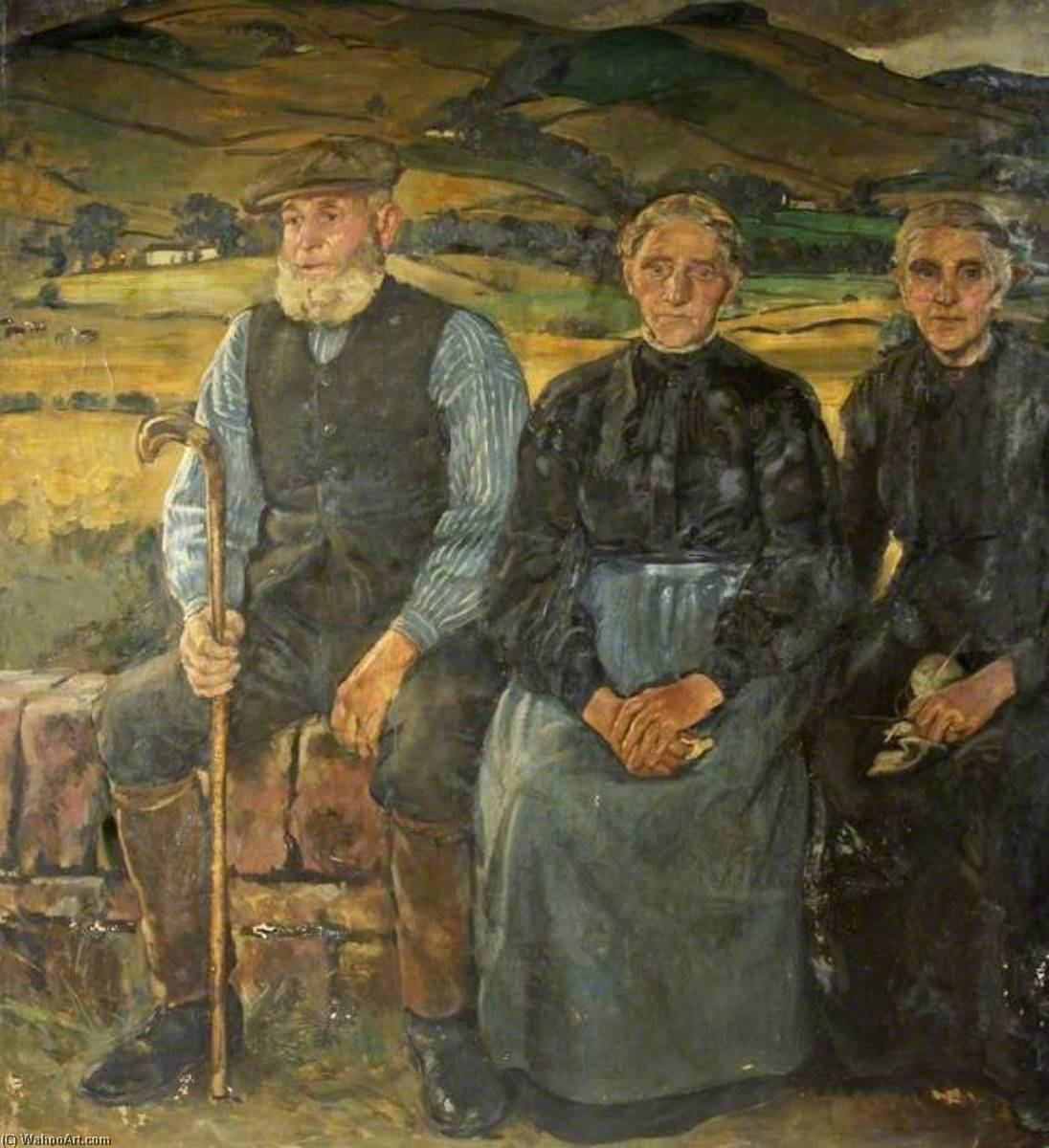 Old Maclachtie, Mary Hamilton And Mrs Tait — William Bruce Ellis Ranken