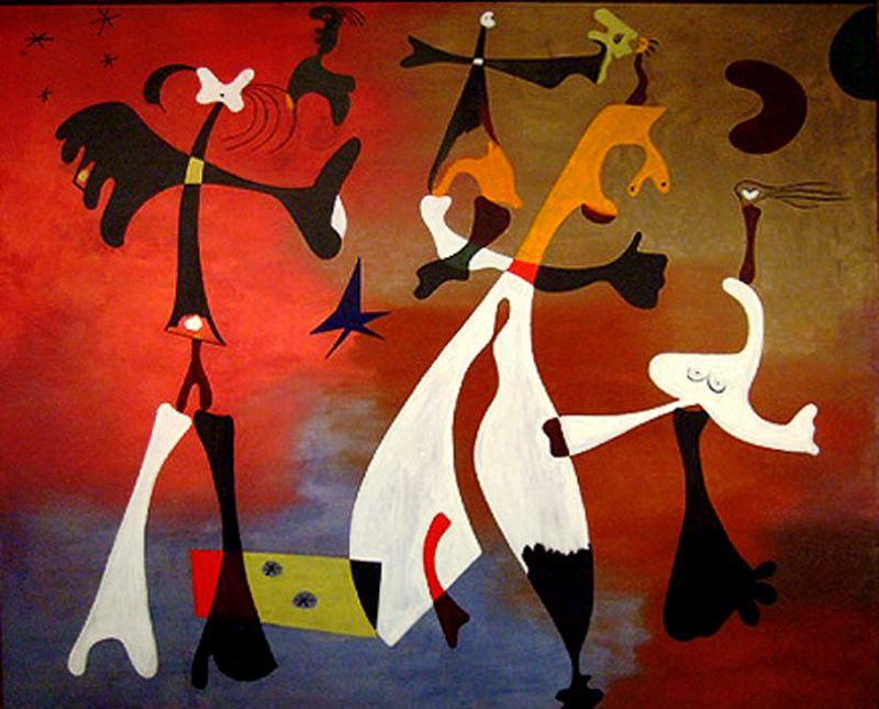 Personajes Con Estrella — Joan Miró