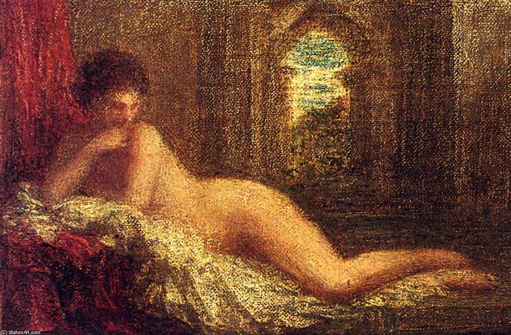 Petite Orientale Couchee — Henri Fantin-latour