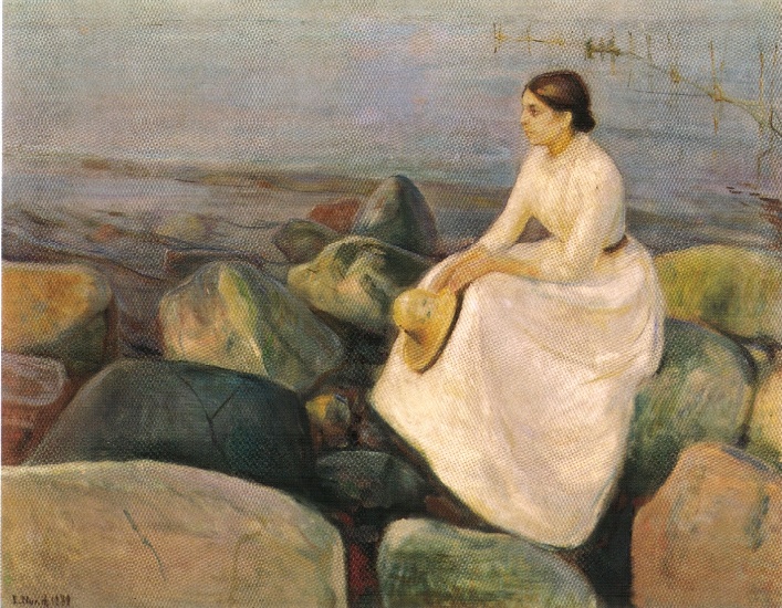 Inger At Sea — Эдвард Мунк