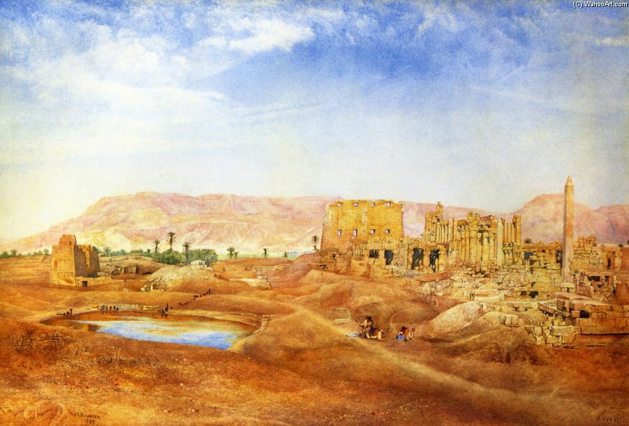 View At Karnak, Egypt — Henri Roderik Neman
