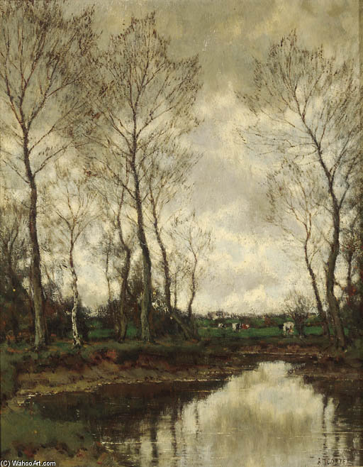 Brook In A Forest — Arnold Marc Gorter