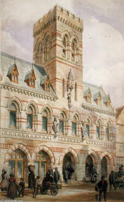 Congleton Town Hall — Эдуард Уильям Годвин