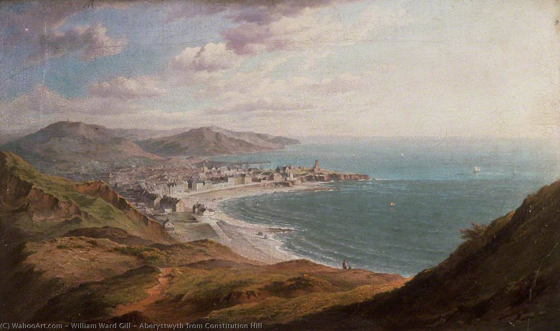 Aberystwyth From Constitution Hill — William Ward Gill