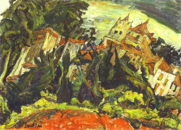 Houses At Ceret — カイム・スーティン