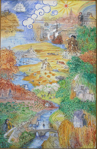 Vallée De La Rance De Dinan À La Mer — Yvonne Jean Haffen