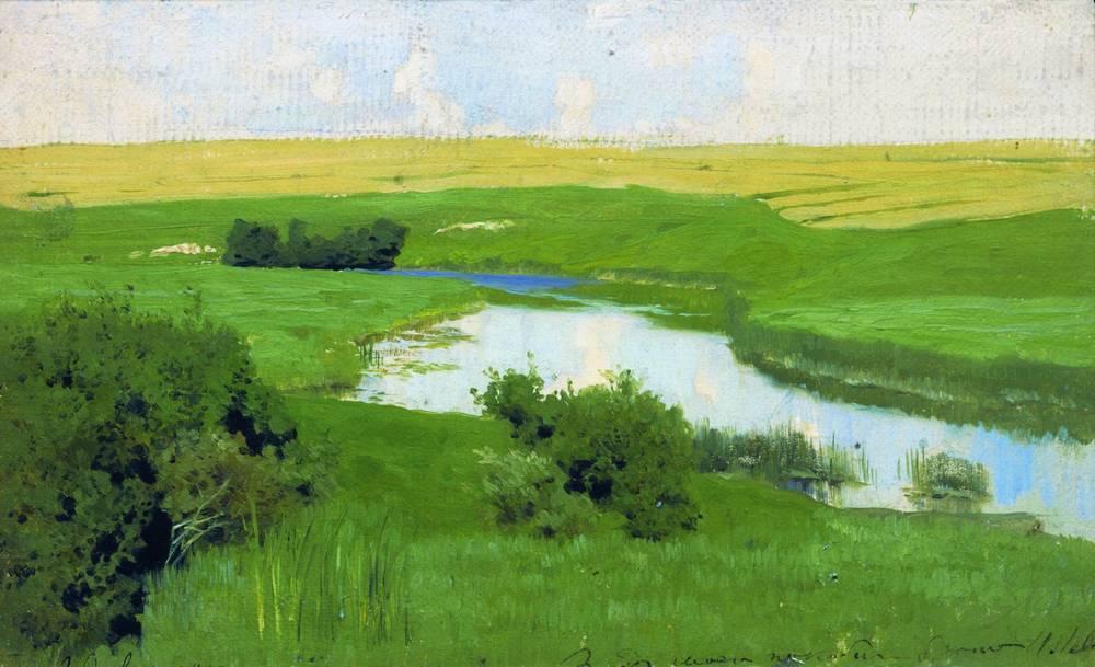 The Istra River — イサク・イリイチ・レヴィタン